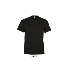 SOL'S Victory - férfi v-nyakú póló (deep black, S)