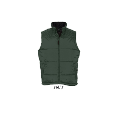 SOL'S Warm - steppelt mellény (forest green, S) munkaruha