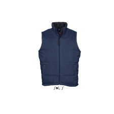 SOL'S Warm - steppelt mellény (navy, L) munkaruha