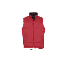 SOL'S Warm - steppelt mellény (red, 4XL) munkaruha