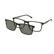 Solano Solano CL 90213A polarizált ClipON szemüvegkeret férfiaknak, műanyag, fekete, 55 mm szemüvegkeret