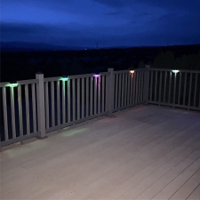 Solar Deck Lights kültéri dekorációs vízálló lámpa téglalap forma -6db kültéri világítás