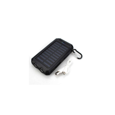  Solar rásegítésű powerbank - 20000 mah - fekete színű / ZMR-OT-9 power bank