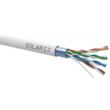 SOLARIX UTP Összekötő Fehér 305m SXKD-5E-FTP-PVC kábel és adapter