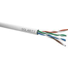 SOLARIX UTP Összekötő Fehér 305m SXKD-5E-UTP-PVC kábel és adapter