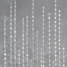  Solei dekor függöny flitterekkel Fehér 140x250 cm lakástextília