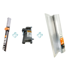 Solid Tools Solid Kétkezes Premium glett lehúzó lepke szett 650mm kőműves és burkoló szerszám