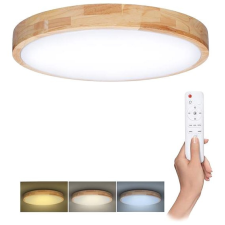 SOLIGHT Solid Oak LED világítás távirányítóval, 51cm világítás