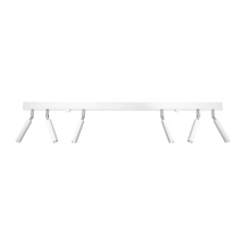 Sollux EYETECH mennyezeti lámpa 6xG9 reflektoros mozgatható halogén lámpatest 100cm fehér SOLLUX világítás