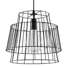 Sollux Gate fekete függesztett lámpa (SOL-SL.0663) E27 1 izzós IP20 világítás