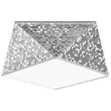 Sollux Hexa 25 ezüst mennyezeti lámpa (SOL-SL.0688) E27 1 izzós IP20 világítás