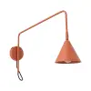 Sollux Kinkiet Ścienny Lampa Sufitowa LED Spot LED E14 Ochra Czerwona Nowoczesny Nox Crimson SL.2496 Sollux