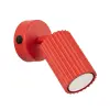 Sollux Kinkiet Ścienny Lampa Sufitowa Reflektor LED Spot LED GU10 Czerwony Minimalistyczny Tuba Karbowana Deep Space SL.2363 Sollux