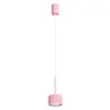 Sollux Lampa Oprawa Sufitowa Wisząca Zwis LED Gx53 Różowa Minimalistyczny Tuba Aura Deep Space SL.2686 Sollux