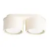 Sollux Lampa Sufitowa Reflektor Plafon LED 2x Gx53 Beżowa Minimalistyczny Modo Deep Space SL.2443 Sollux