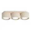 Sollux Lampa Sufitowa Reflektor Plafon LED 3x Gx53 Beżowa Minimalistyczny Tuba Aura Deep Space SL.2630 Sollux