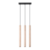 Sollux Mennyezeti függőlámpa PASTELO 3L 3xG9 Fa Modern SOLLUX