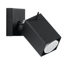 Sollux Merida fekete falikar (SOL-SL.0099) GU10 1 izzós IP20 világítás