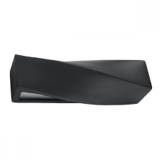 Sollux SIGMA E27 fali lámpa felfelé-alul kerámia modern fekete SOLLUX világítás