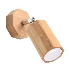 Sollux ZEKE GU10 LED fali lámpa mozgatható tölgy SOLLUX világítás