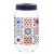 SOLMAZER IRIS Mosaic üveg fűszertartó 1.000ml 171541-063 (171541-063)