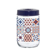SOLMAZER IRIS Mosaic üveg fűszertartó 660ml 171441-063 (171441-063) konyhai eszköz