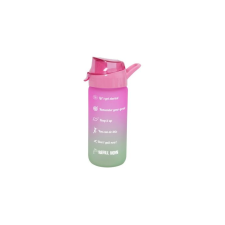 SOLMAZER színátmenetes üveg kulacs 500ml rózsaszín (111808-161) (111808-161) papírárú, csomagoló és tárolóeszköz