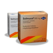 Solmucol 200 mg szopogató tabletta 20x vitamin és táplálékkiegészítő