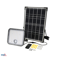  SOLPAR napelemes reflektor 30W 4800lm 4000K IP65 távirányítóval kültéri világítás