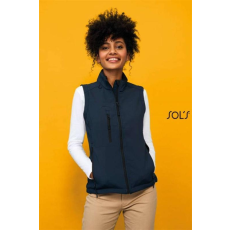 SOLS Mellény Sols Rallye női softshell, black, L