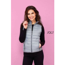 SOLS Mellény Sols Wave női női (100%nylon) metal grey, XL munkaruha