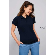 SOLS Póló Sols Passion galléros női női (100%pamut 170g/m2) navy, L munkaruha