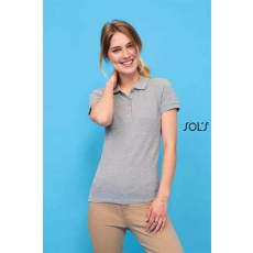SOLS Póló Sols People galléros női női (100%pamut 210g/m2) navy, 2XL