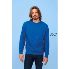 SOLS Pulóver Sols New Supreme uniszex kereknyakú férfi (280g/m2) grey melange, 2XL