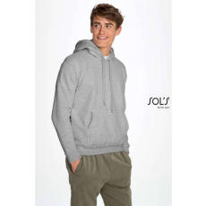 SOLS Pulóver Sols Snake uniszex kapucnis (280g/m2) black, L