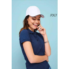SOLS Sapka Sols Buffalo 6 paneles unisex, royal blue/white, U munkaruha