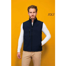 SOLS Softshell Sols Rallye férfi ujjatlan férfi, pepper red, 2XL