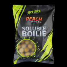  SOLUBLE BOILIE 24 MM PEACH 1 KG bojli, aroma
