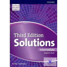 Solutions Intermediate Student's Book and Online Pract idegen nyelvű könyv