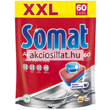 Somat All in 1 Extra mosogatógép tabletta 60db tisztító- és takarítószer, higiénia