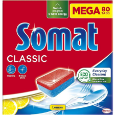 Somat Classic Power Lemon, 80 db tisztító- és takarítószer, higiénia