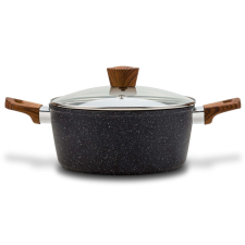  Somogyi 10-144-122 Nava 28cm Lábas - Szürke edény