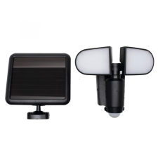 SOMOGYI ELEKTRONIC KFT. Napelemes LED reflektor, mozgásérzékelővel kültéri világítás
