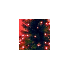 Somogyi Elektronic LED-es beltéri fényfüzér, piros, 50 LED karácsonyfa izzósor