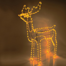 Somogyi Elektronic Szarvas rope-light, 85x98,5 cm karácsonyi dekoráció