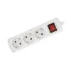 Somogyi Elektronic szerelhető, 3-as, kapcsolós, földelt elosztó