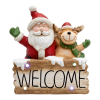 Somogyi KDC 49 LED-es kerámia figura, WELCOME