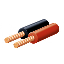 Somogyi KLS 0.15 Hangszóróvezeték 2x0.15mm /m - Piros-fekete (KLS 0.15) kábel és adapter