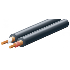 Somogyi KN 6 Árnyékolt vezeték lapos 2 eres - /m (KN 6) kábel és adapter