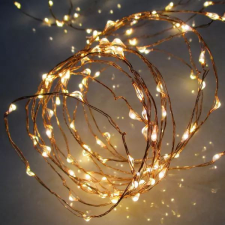 Somogyi ML 160/WW Micro LED-es fényfüzér melegfehér karácsonyfa izzósor